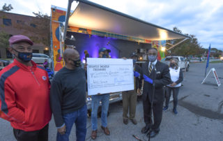 U.S. Rep. Emanuel Cleaver II at OCS grant presentation