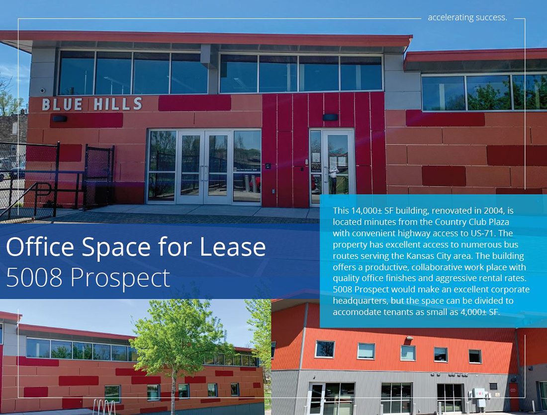 cta-prospect Space To Become Available at 5008 Prospect for Single or Multi Tenants