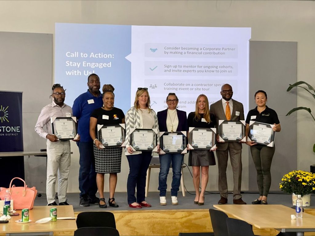  Rising Trades Contractor Accelerator graduates